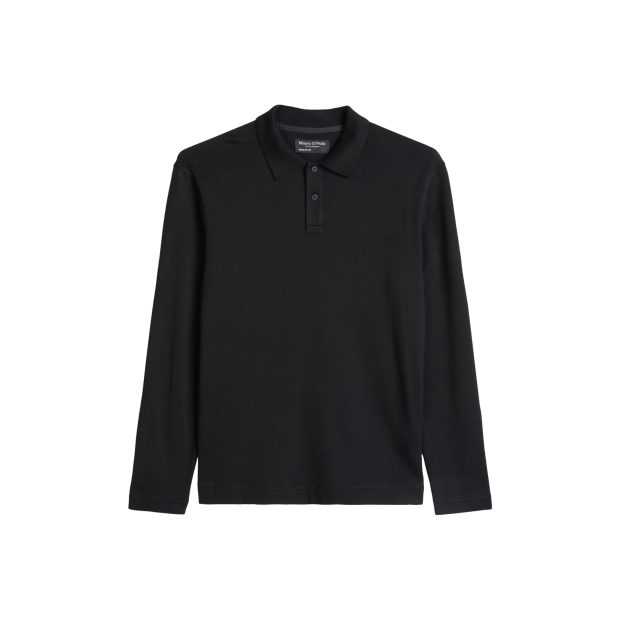 Herren Poloshirt Langarm 