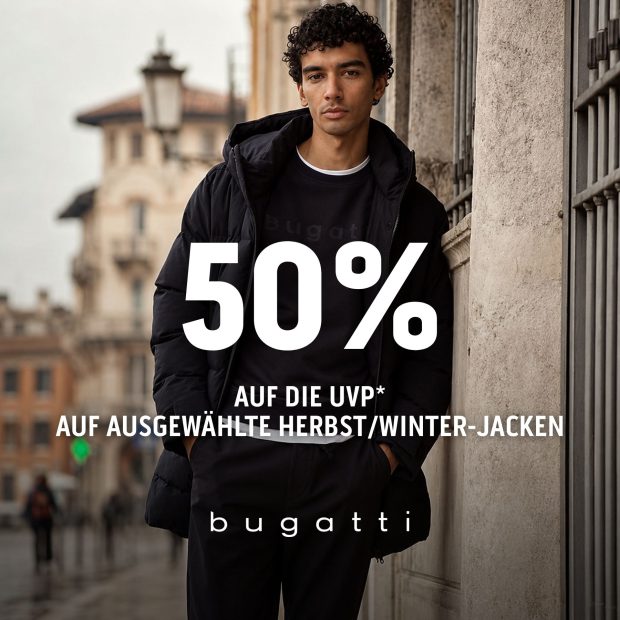 Bugatti 50% auf die UVP auf ausgewählte Jacken (A)