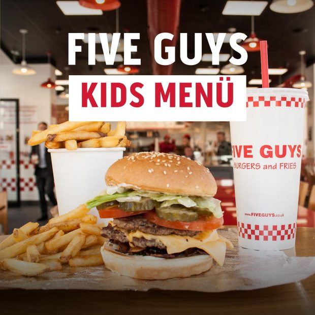 Five Guys Kids Menü für 8,50€