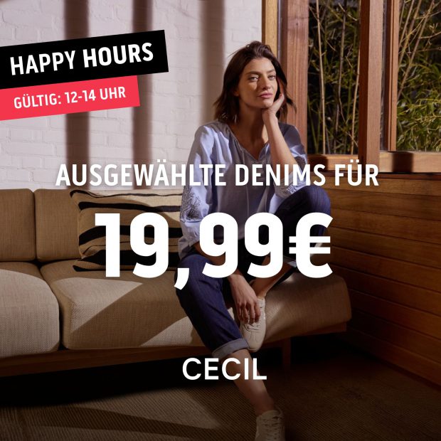 Cecil Denims für 19,99€-Happy Hours (A)