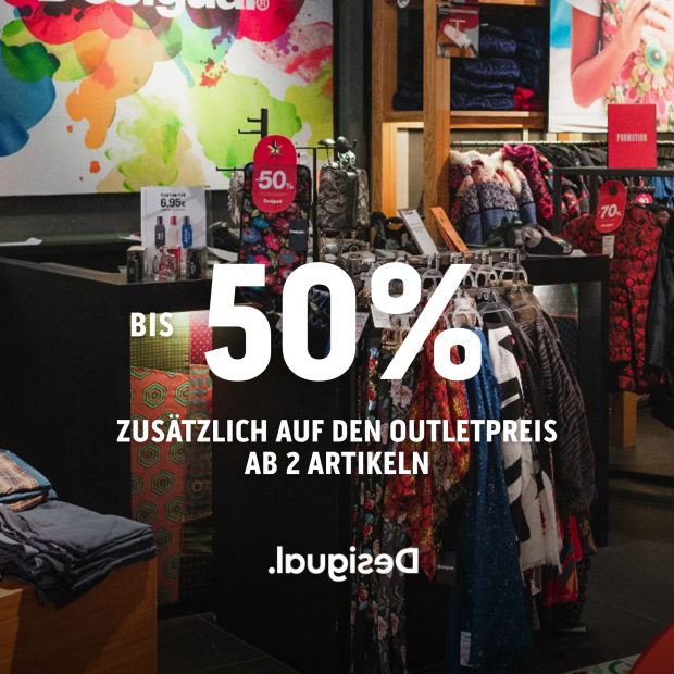 Desigual 50% ab 2 Artikeln -VOS (A)
