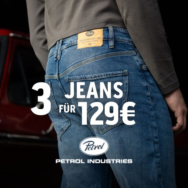 Petrol Industries 3 Jeans für 129€ (A)