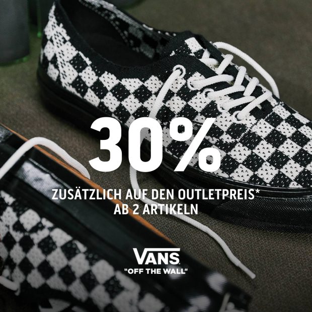 Vans 30% zusätzlich ab 2 Artikel (A)